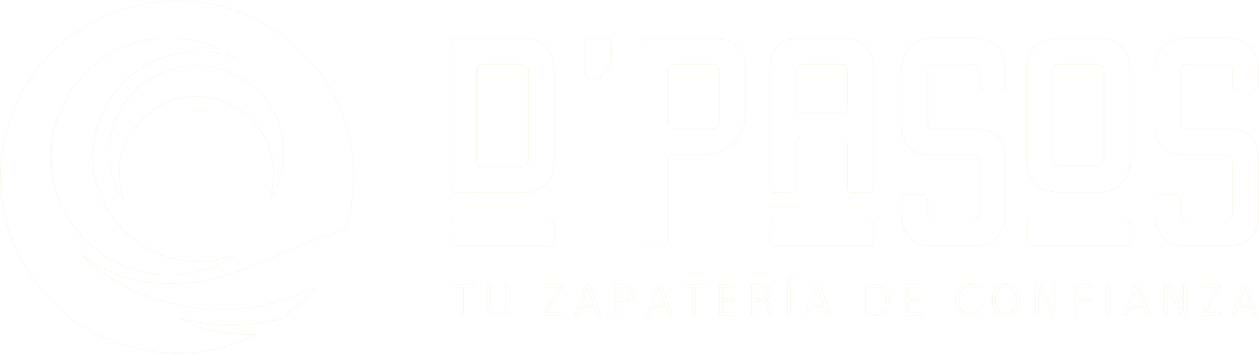 logo d'pasos - tu zapatería de confianza